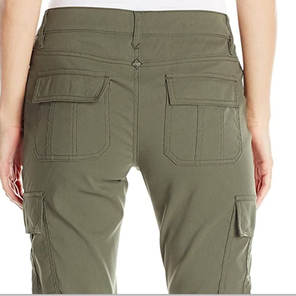 NWT Prana Meme Hiking Cargo Skinny Pants Fitted - Picture 4 of 5